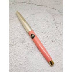 =庫存新品= 白金牌 60年代 地球標 P60 14K (珊瑚粉銀蓋) =庫存新品= 白金牌 60年代 地球標 P60 14K (珊瑚粉銀蓋)