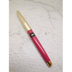 =庫存新品= 白金牌 60年代 地球標 P60 14K (桃紅 銀蓋平頂) =庫存新品= 白金牌 60年代 地球標 P60 14K (桃紅 銀蓋平頂)