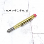 日本 MIDORI TRAVELER'S notebook TRC BRASS 鉛筆（黃銅）
