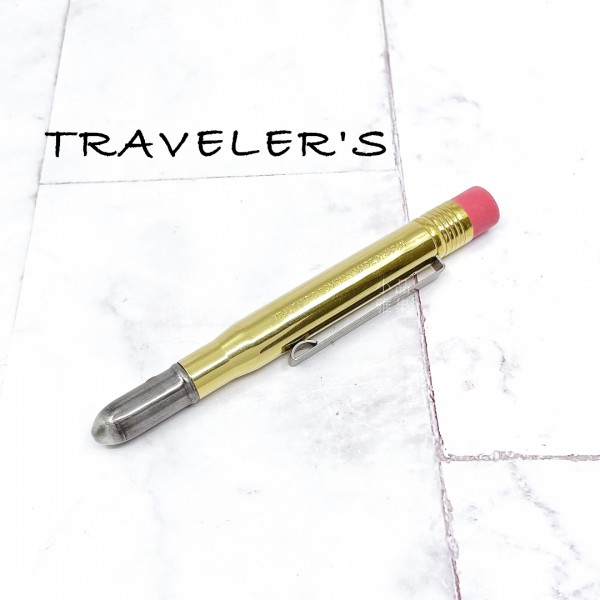 日本 MIDORI TRAVELER'S notebook TRC BRASS 鉛筆（黃銅）