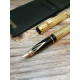 =庫存新筆= SHEAFFER 西華TARGA 1007 鍍金 格紋 14K USA製 鋼筆