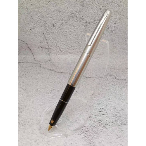 =中古美品= PILOT 不鏽鋼桿 伸縮short  14K金 