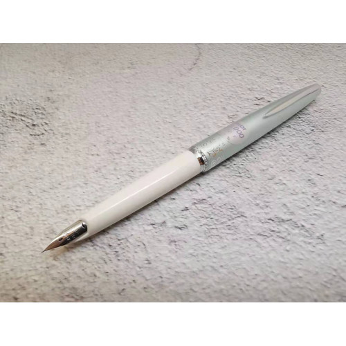 =新品= PILOT 百樂 鑽石紋 14K金 短鋼 （銀白桿）  