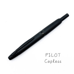 日本 PILOT 百樂 Capless Stripe 18K 黑武士條紋 鋼筆 日本 PILOT 百樂 Capless Stripe 18K 黑武士條紋 鋼筆