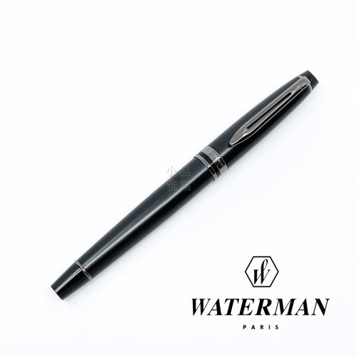 法國 Waterman Expert 權威系列 特別版 鋼筆(霧黑款)