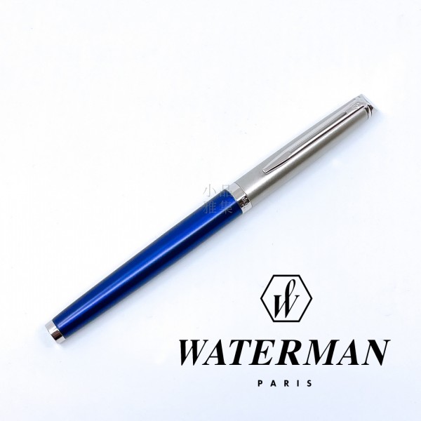 法國 Waterman 雋雅系列 鋼筆（寶石藍銀蓋）