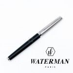 法國 Waterman 雋雅系列 鋼筆（霧黑桿銀蓋）