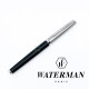 法國 Waterman 雋雅系列 鋼筆(霧黑桿銀蓋)