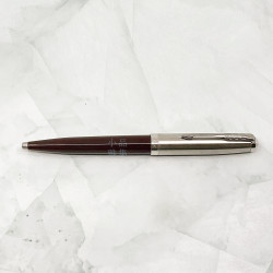 派克 PARKER 51復刻 原子筆 (紅桿銀夾) 派克 PARKER 51復刻 原子筆 (紅桿銀夾)