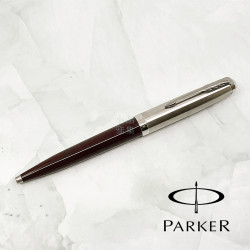 派克 PARKER 51復刻 原子筆 （紅桿銀夾）