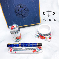 派克 Parker Duofold Centenial 世紀版大多福18K鋼筆 2021百年紀念限定款(蔚藍金夾) 派克 Parker Duofold Centenial 世紀版大多福18K鋼筆 2021百年紀念限定款(蔚藍金夾)