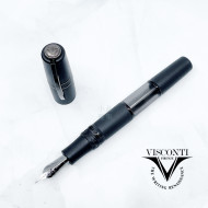 義大利 Visconti Homo Sapiens Crystal Dream Black 智人 火山熔岩 18K 鋼筆 黑夾黑尖 (雙區負壓上墨) 義大利 Visconti Homo Sapiens Crystal Dream Black 智人 火山熔岩 18K 鋼筆 黑夾黑尖 (雙區負壓上墨)