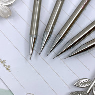 日本 PLATINUM 白金 M-100  按壓式 不鏽鋼筆桿 自動鉛筆 (五種規格可選)  日本 PLATINUM 白金 M-100  按壓式 不鏽鋼筆桿 自動鉛筆 (五種規格可選)