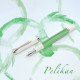 德國 Pelikan 百利金 M605 green white 14K金 綠條鋼筆(白蓋)