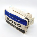 日本 Tombow 蜻蜓牌 MONO經典帆布 雙拉鍊收納袋