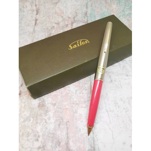 =二手品= 寫樂 早期  14K金 短鋼 