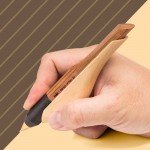 【木趣 | 啄墨2.0】拼木版單筆 + 筆座 - 兼具擺飾與書寫的原木手工藝筆【麻雀】