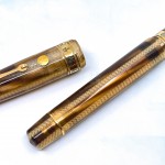  義大利 ASC Bologna Extra  波隆那 埃及系列  Nefertiti  娜芙蒂蒂 氣壓上墨 14K彈性尖鋼筆