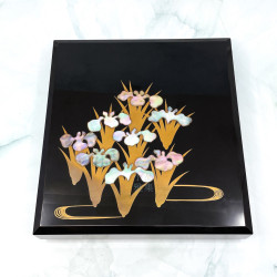 『 古物 』 蘭  蒔繪螺鈿漆器   七入筆盒   『 古物 』 蘭  蒔繪螺鈿漆器   七入筆盒