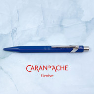 瑞士卡達 Caran d'Ache 846 按壓岀芯鋼珠筆 (深藍色) 瑞士卡達 Caran d'Ache 846 按壓岀芯鋼珠筆 (深藍色)