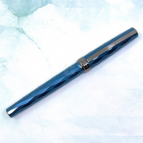 中國 半句 BANJU 旗艦設計 DOER 實踐家  系列 菱格紋 鋼筆 （深邃藍）