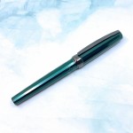 中國 半句 BANJU 旗艦設計 DOER 實踐家  系列 直條紋 鋼筆 （槍灰綠）