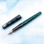 中國 半句 BANJU 旗艦設計 DOER 實踐家  系列 菱格紋 鋼筆 （槍灰綠）
