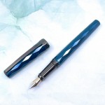 中國 半句 BANJU 旗艦設計 DOER 實踐家  系列 菱格紋 鋼筆 （深邃藍）