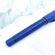 義大利Visconti HOMO SAPIENS智人 火山熔岩14K鋼筆 Overseas Blue 地中海藍