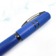 義大利Visconti HOMO SAPIENS智人 火山熔岩14K鋼筆 Overseas Blue 地中海藍