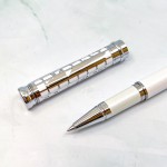 Rarefatto 芮菲客 巴洛克系列 鋼珠筆（海圖珠光白款）四折特價中！