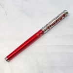 Rarefatto 芮菲客 巴洛克系列 金屬簍空 鋼珠筆（珠光亮紅款）四折特價中！