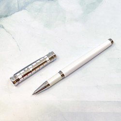Rarefatto 芮菲客 巴洛克系列 鋼珠筆（海圖珠光白款）四折特價中！