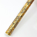 (預購商品) 法國 S.T. DUPONT 都彭  Tattoo Gold Koi Fish 金錦鯉 限量系列 14K金 鋼筆