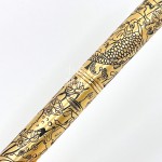 (預購商品) 法國 S.T. DUPONT 都彭  Tattoo Gold Koi Fish 金錦鯉 限量系列 14K金 鋼筆