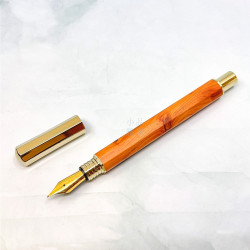 臺灣 SKB 文明鋼筆 TM-908 八角龍柏木 鋼筆(鈦金) 臺灣 SKB 文明鋼筆 TM-908 八角龍柏木 鋼筆(鈦金)