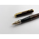 ☆ 中古美品 ☆ 派克 Parker 75 法國製 棕色漆 14K 尖 鋼筆  XF尖