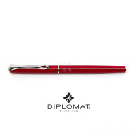德國 DIPLOMAT 迪波曼 Traveller 鋼筆(紅桿銀夾) 德國 DIPLOMAT 迪波曼 Traveller 鋼筆(紅桿銀夾)