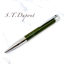 法國 S.T. Dupont 都彭 D-Initial 系列 原子筆(復古綠銀) 法國 S.T. Dupont 都彭 D-Initial 系列 原子筆(復古綠銀)