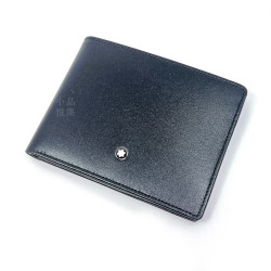 德國 Montblanc 萬寶龍 六卡 真皮 短夾(14548) 德國 Montblanc 萬寶龍 六卡 真皮 短夾(14548)