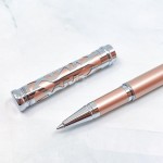 Rarefatto 芮菲客 巴洛克系列 鋼珠筆（珠光玫瑰金款）四折特價中！
