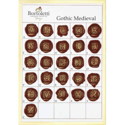 義大利 Bortoletti scs20/1 方形 英文字母 封印 義大利 Bortoletti scs20/1 方形 英文字母 封印
