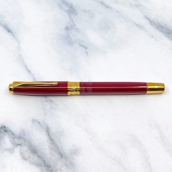 臺灣 MONTREUX 夢多 T7雕花 鋼筆(深紅桿金夾) 臺灣 MONTREUX 夢多 T7雕花 鋼筆(深紅桿金夾)