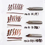 義大利 Bortoletti 沾水筆 筆尖 (10號平尖) 三種粗細 義大利 Bortoletti 沾水筆 筆尖 (10號平尖) 三種粗細