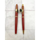 ⭐ 庫存新品 ⭐ 百樂 Pilot 皮革卷 14K尖  鋼筆/原子筆 酒紅色