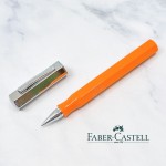 德國 Faber-Castell 輝柏 ONDORO系列 六角 亮面橘色 鋼珠筆（147512）