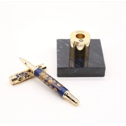 ARTEX 雅特仕 國立故宮聯名限定 金番花鋼珠筆禮盒(藍金) ARTEX 雅特仕 國立故宮聯名限定 金番花鋼珠筆禮盒(藍金)
