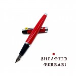 西華 Sheaffer Ferrari 法拉利 300系列 紅桿銀夾 鋼筆
