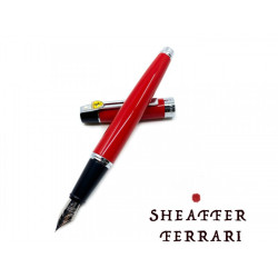 西華 Sheaffer Ferrari 法拉利 300系列 紅桿銀夾 鋼筆 西華 Sheaffer Ferrari 法拉利 300系列 紅桿銀夾 鋼筆