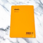 法國 RHODIA 橘色  14.8x21cm 方格筆記本